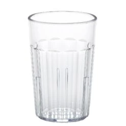 Cambro NT5152 SAN Newport Clear 6.4 Oz. Fluted Tumbler - 36 / CS