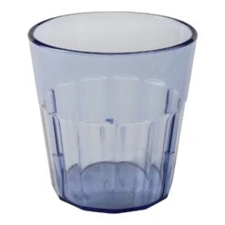 Cambro NT9401 Newport Slate Blue 9 Oz. Fluted Tumbler - 36 / CS