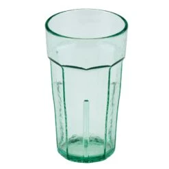 Cambro LT6427 Laguna Spanish Green SAN 6 Oz Tumbler - 3 / CS