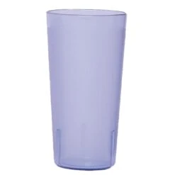 Cambro 2000P401 Colorware Slate Blue 22 Oz Plastic Tumbler - Dozen