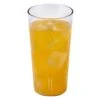 Cambro 2000P152 Colorware Clear 22 Oz Plastic Tumbler - Dozen -Libbey Store 105033