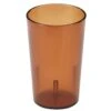 Cambro 950P2153 Colorware Amber 9.8 Oz. Plastic Tumbler - 24 / CS -Libbey Store 107770