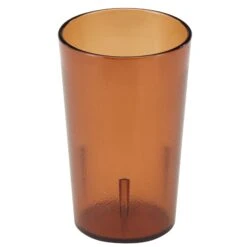 Cambro 950P2153 Colorware Amber 9.8 Oz. Plastic Tumbler - 24 / CS