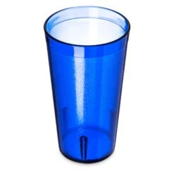 Carlisle 521647 Stackable 16 Oz. Royal Blue Tumbler - 72 / CS