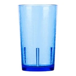 Cambro D12608 Del Mar Blue 12 Oz. Tumbler W/ Crackle Finish - 36 / CS