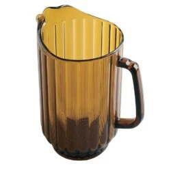 Cambro P600CW153 Camview Amber 60 Oz. Pitcher