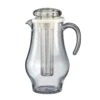 Service Ideas SWP24BS Acrylic 2.4 Liter Ice Tube Pitcher -Libbey Store 212499