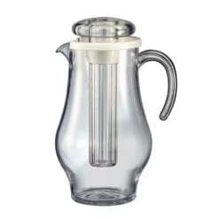 Service Ideas SWP24BS Acrylic 2.4 Liter Ice Tube Pitcher