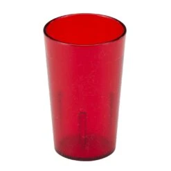 Cambro 500P156 Colorware Ruby Red 5.2 Oz. Plastic Tumbler - 72 / CS
