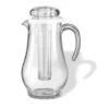 Service Ideas SWP19SB Acrylic 1.9 Liter Ice Tube Pitcher -Libbey Store 253693