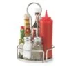 TableCraft DIA679 Versa Rack S/S 6.8" X 10" Round Condiment Rack -Libbey Store 285702