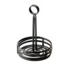 American Metalcraft FWC69 Black 6.25 In Rnd Flat Coil Condiment Holder -Libbey Store 306727