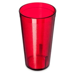 Carlisle 521610 Stackable 16 Oz. Ruby Tumbler - Dozen
