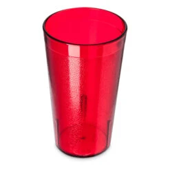 Carlisle 521210 Stackable 12 Oz. Ruby Tumbler - Dozen