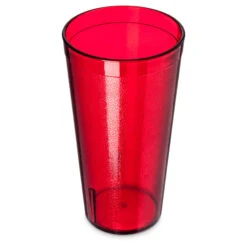 Carlisle 522010 Stackable 20 Oz. Ruby Tumbler - Dozen
