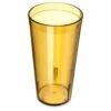 Carlisle 522013 Stackable 20 Oz. Amber Tumbler - Dozen -Libbey Store 401107