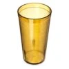 Carlisle 521613 Stackable 16 Oz. Amber Tumbler - Dozen -Libbey Store 401110