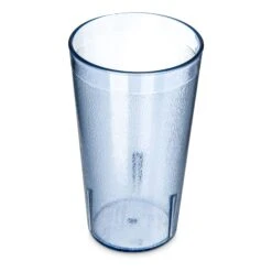 Carlisle 521254 Stackable 12 Oz. Blue Tumbler - Dozen