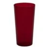 Cambro 2000P156 Colorware Ruby Red 22 Oz Plastic Tumbler - Dozen