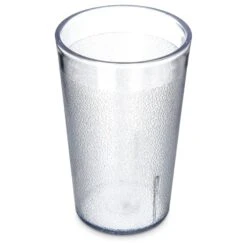 Carlisle 550607 Stackable 9.5 Oz. Clear Tumbler - Dozen