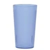 Cambro 1200P2401 Colorware Slate Blue 12.6 Oz. Plastic Tumbler - Dozen -Libbey Store 405661