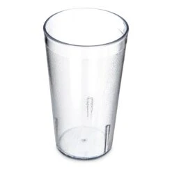 Carlisle 521207 Stackable 12 Oz. Clear Tumbler - Dozen