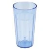 Cambro NT16401 Newport Slate Blue 16.4 Oz. Fluted Tumbler - Dozen -Libbey Store 405668
