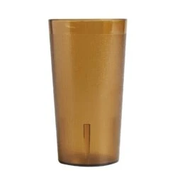Cambro 3200P2153 Colorware Amber 32 Oz. Plastic Tumbler - Dozen
