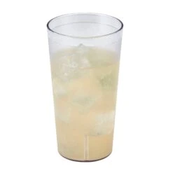 Cambro 3200P2152 Colorware Clear 32 Oz. Plastic Tumbler - Dozen
