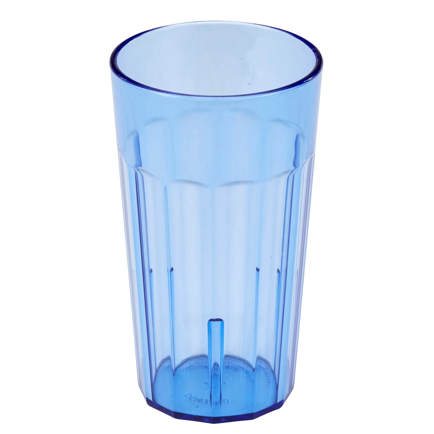 Cambro NT12401 Newport Slate Blue 12.6 Oz. Fluted Tumbler - Dozen 3 Cambro NT12401 Newport Slate Blue 12.6 Oz. Fluted Tumbler - Dozen