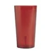 Cambro 1200P2156 Colorware Ruby Red 12.6 Oz Plastic Tumbler - Dozen -Libbey Store 405687