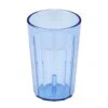 Cambro NT8401 Newport Slate Blue 8 Oz. Fluted Tumbler - Dozen -Libbey Store 405697