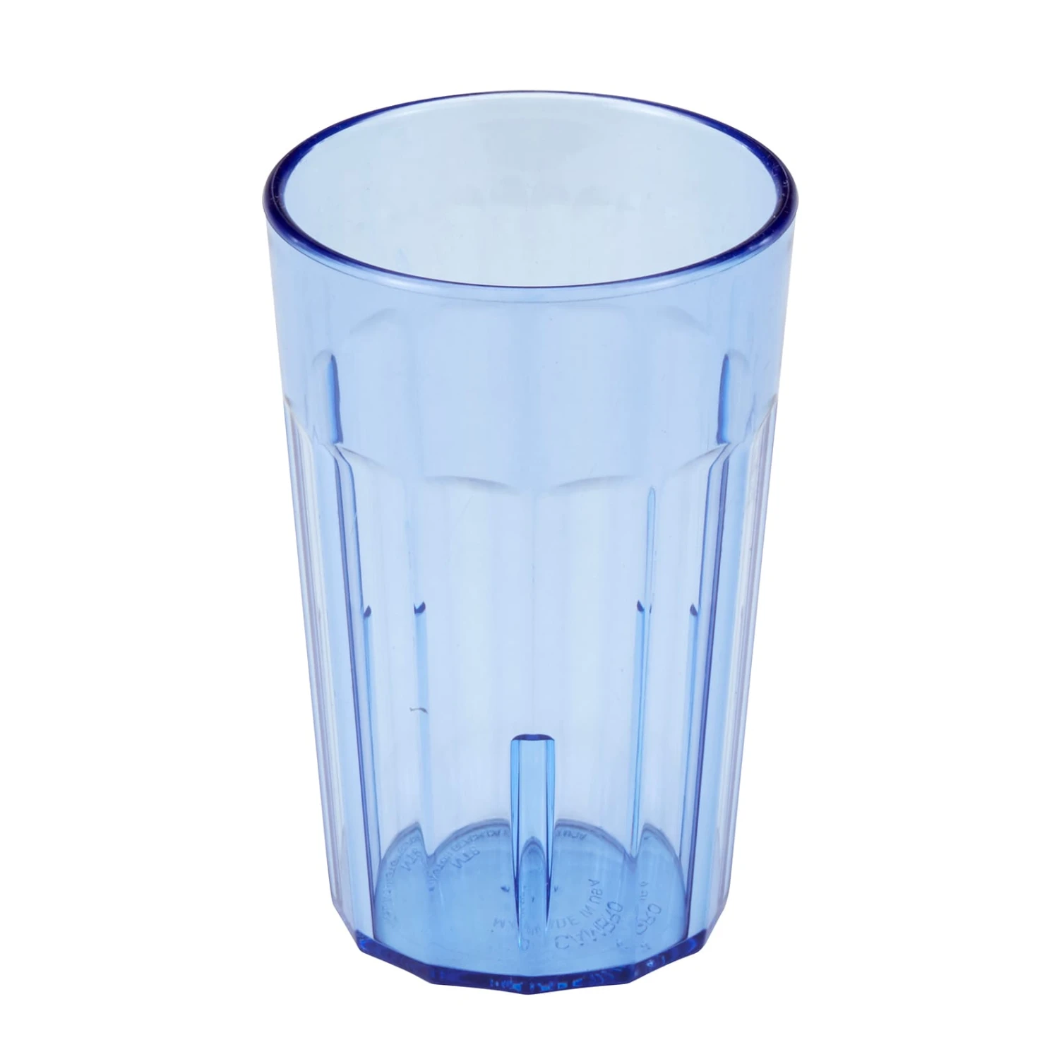 Cambro NT8401 Newport Slate Blue 8 Oz. Fluted Tumbler - Dozen 3 Cambro NT8401 Newport Slate Blue 8 Oz. Fluted Tumbler - Dozen