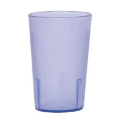 Cambro 800P401 Colorware Slate Blue 7.8 Oz. Plastic Tumbler - Dozen