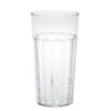 Cambro NT20152 Newport Clear 22 Oz. Fluted Tumbler - Dozen -Libbey Store 405713