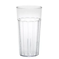 Cambro NT20152 Newport Clear 22 Oz. Fluted Tumbler - Dozen