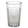Cambro NT8152 Newport Clear 8 Oz. Fluted Tumbler - Dozen -Libbey Store 405714