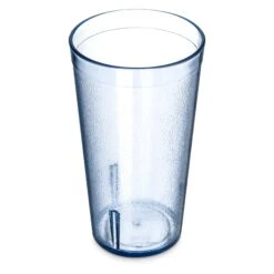 Carlisle 521654 Stackable 16 Oz. Blue Tumbler - Dozen