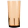 Cambro D24609 Del Mar Amber 24 Oz. Tumbler With Crackle Finish - Dozen -Libbey Store 405768