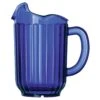 Traex 6010-44 Cobalt Blue 60 Ounce 3-Lip Tuffex Deluxe Pitcher -Libbey Store 463270