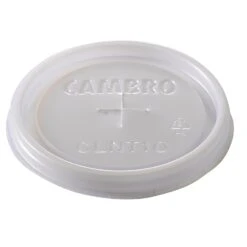 Cambro CLNT10190 Translucent Lid With Slot For NT10 - 1000 / CS
