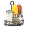 TableCraft BK167912 Artisan Versa Rack Black Condiment Rack -Libbey Store 6008451