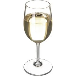 Carlisle 564507 Alibi Clear Poly 8 Oz. Wine Glass - 24 / Cs
