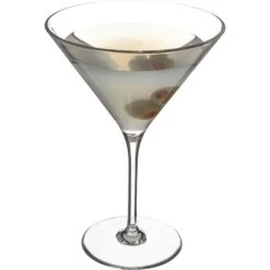Carlisle 564607 Alibi Clear Poly 9 Oz. Martini Glass - 24 / Cs