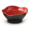 G.E.T. B-129-F Fuji Red / Black 3 Ounce Sauce Dish - Dozen -Libbey Store 6033767