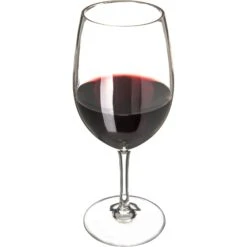 Carlisle 564207 Alibi 20 Oz. Plastic Red Wine Glass - 24 / CS