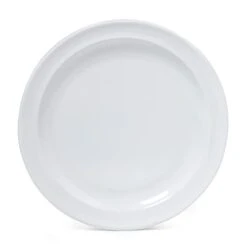 G.E.T. DP-508-W White SuperMel 8" Dinner Plate - 24 / CS