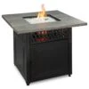 Chef-Master GAD19101ES Faux Wood Dakota 38" Square Outdoor Fire Pit -Libbey Store 6093874