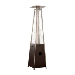 AZ Patio Heaters HLDS01-GTHG Bronze Propane Flame Tower Patio Heater