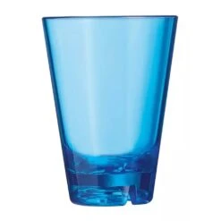 Arcoroc FM400 Outdoor Perfect 10 Oz. Plastic Blue Rocks Glass - 36 / CS